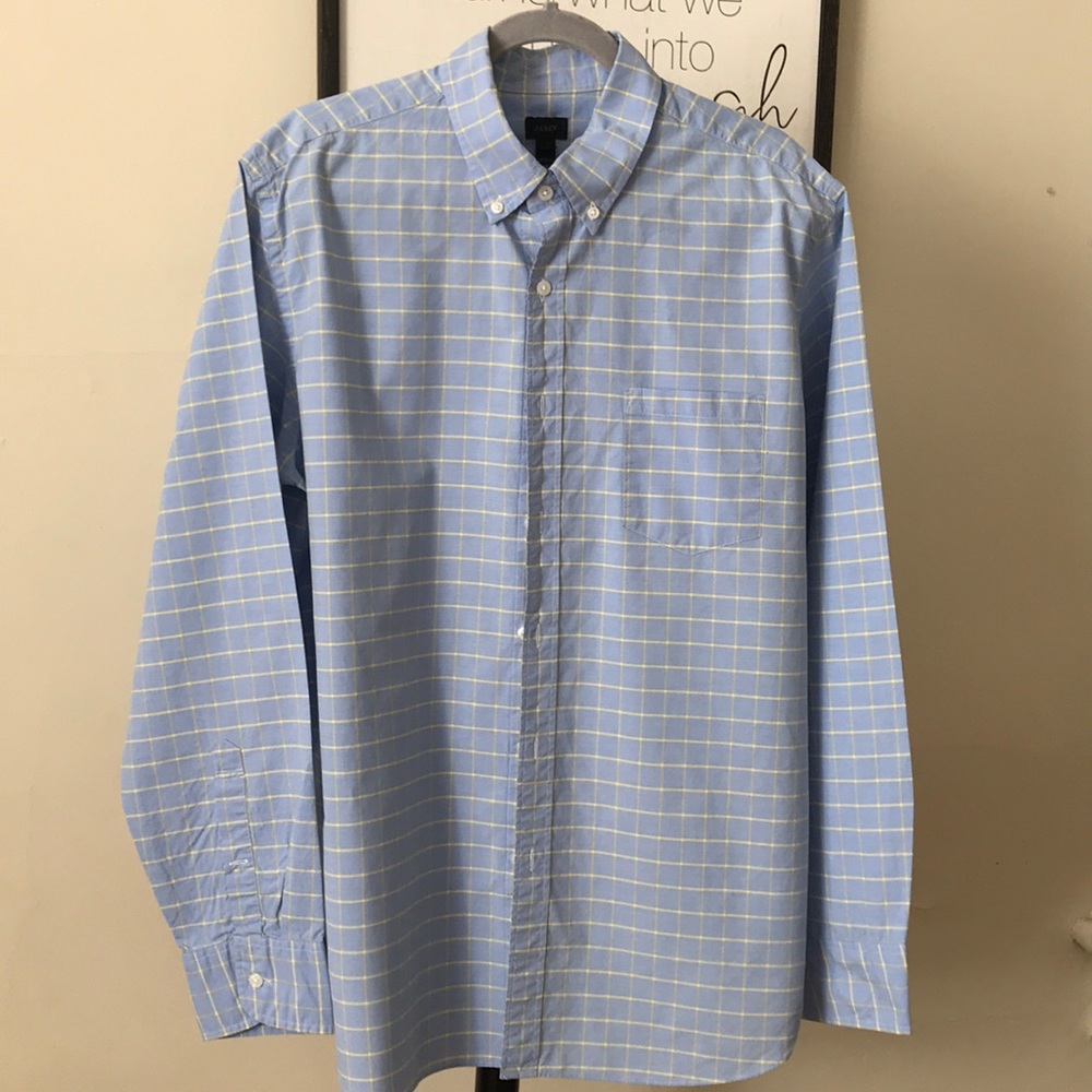 J. Crew button dawn long sleeve shirt Men’s Large